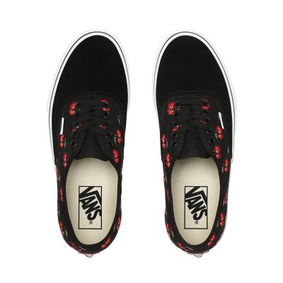 Vans Cherries Authentic - Erkek Spor Ayakkabı (Siyah)